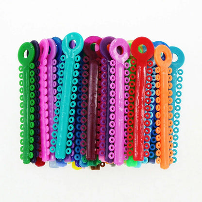 2X Elastic Rubber Bands for Dental Braces (Orthodontic Ties)