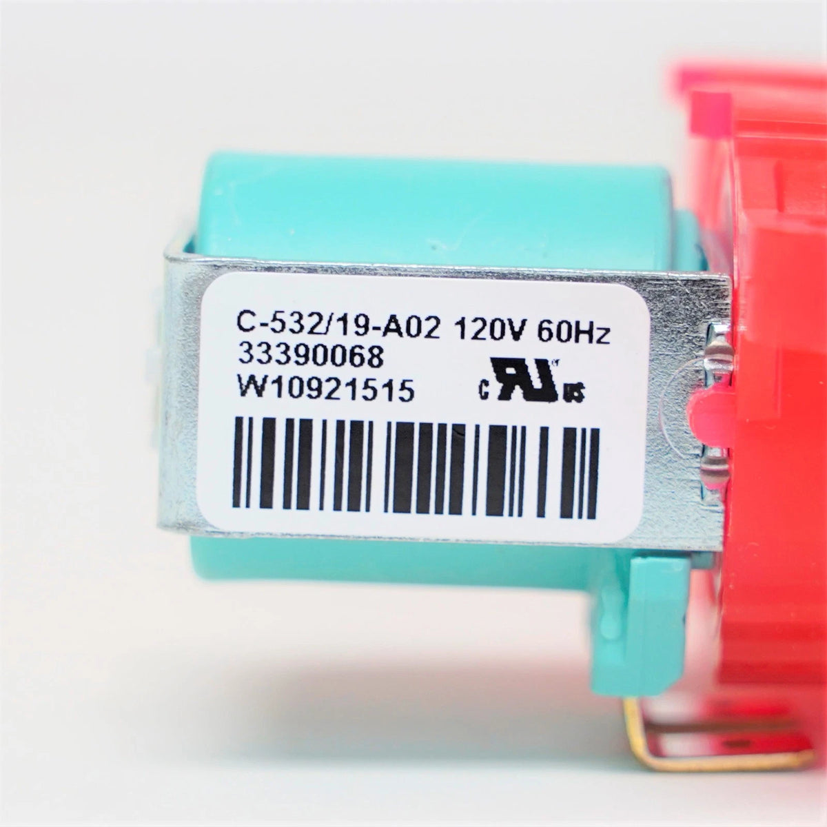 W11168743 Water Inlet Solenoid Valve for Whirlpool Washing Machine