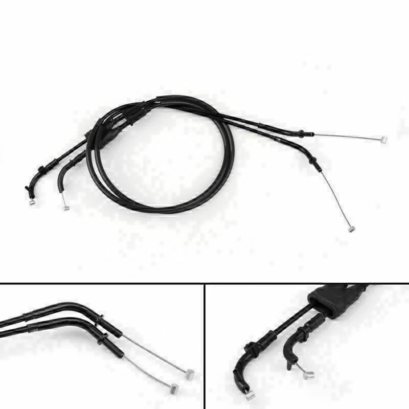 Throttle Cable for Kawasaki Z1000 (2007–2008) Black UE