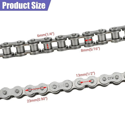 Sprocket Set 25T 10T 32 Links for Coleman CK196 (196cc 6.5hp)