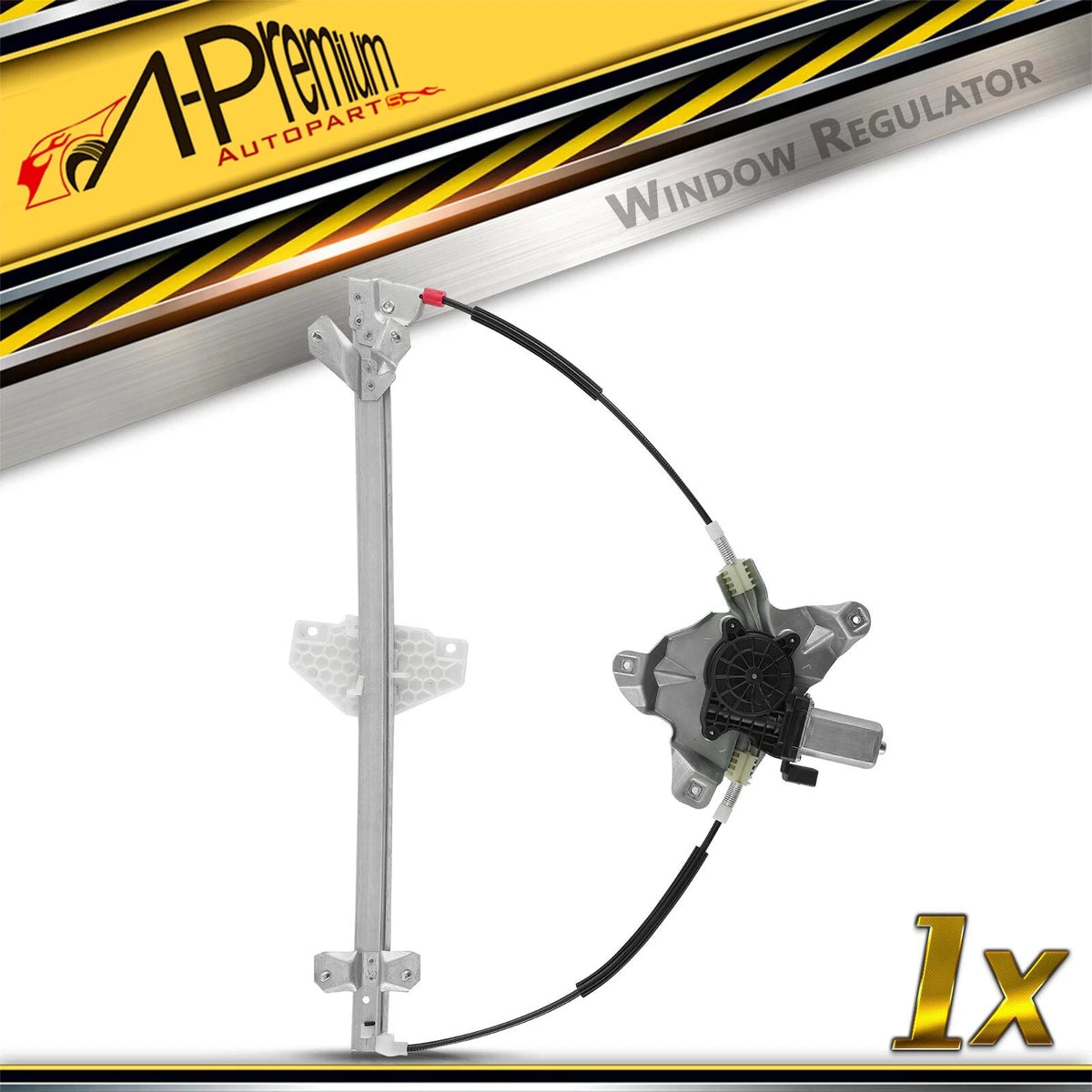 Front Left Power Window Regulator with Motor for Ford Transit Connect (383412, WPR6162LM, 751-076)