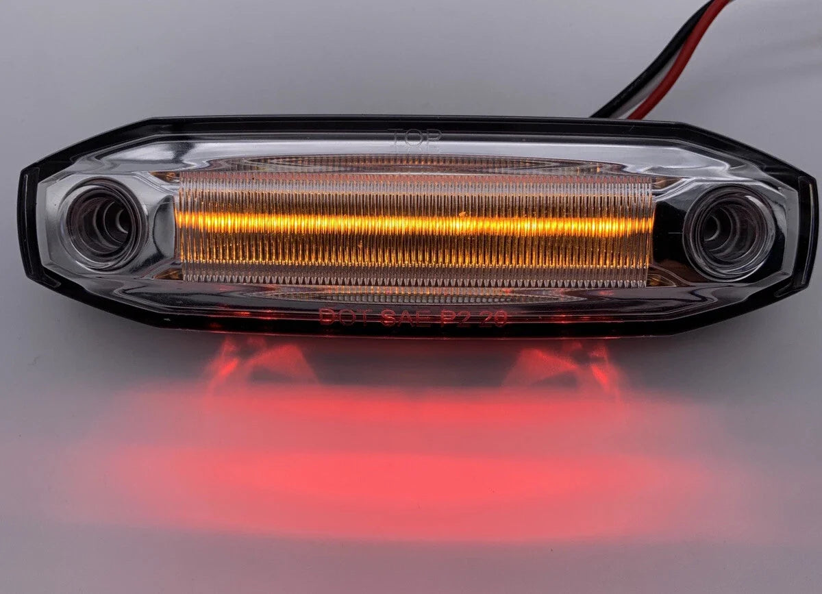 Amber LED Clearance Marker Light Red Side Ditch for Ford F150 (2004–2008)