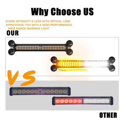 Emergency LED Strobe Traffic Advisor Lights Bar for Car