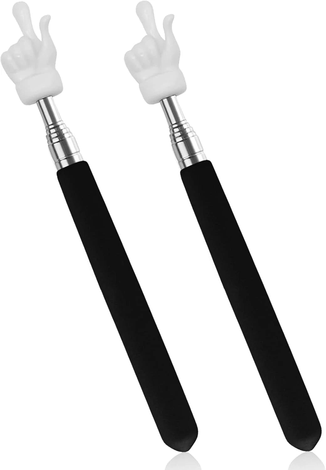 2Pcs Telescopic Pointer for Teachers (Extendable Hand Pointer)