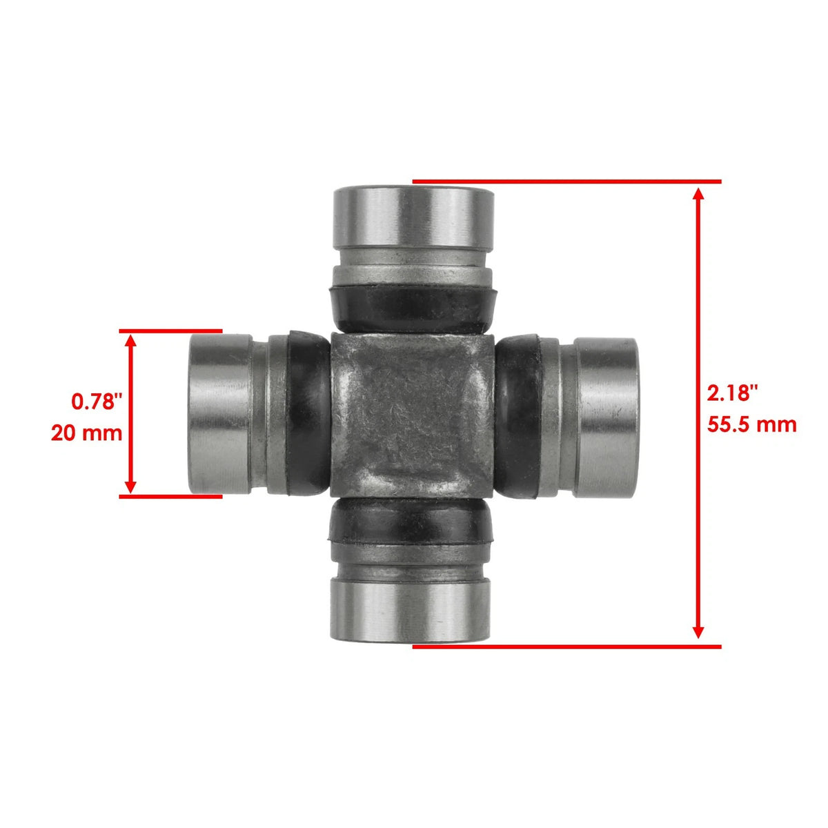 U-Joint Kit for Yamaha 250 Timberwolf 4x4 (1994–2000) SH8009UJ103UD, 1402164, 1402463
