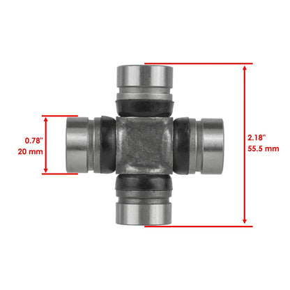 U-Joint Kit for Yamaha 250 Timberwolf 4x4 (1994–2000) SH8009UJ103UD, 1402164, 1402463