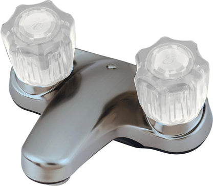 4-Inch Chrome Lavatory Faucet for Mobile Home/RV