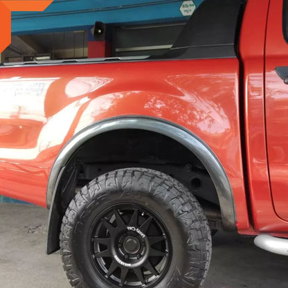 3" 36C Metro Grey Slim Fender Flares for Ford Ranger T6 PX1 (2012-2014)