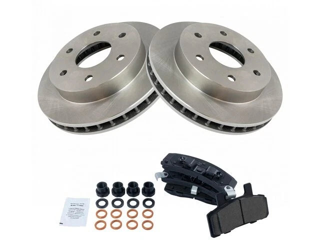 Brake Pad and Rotor Kit for GMC K2500 (1988–1998) 56363QVRR