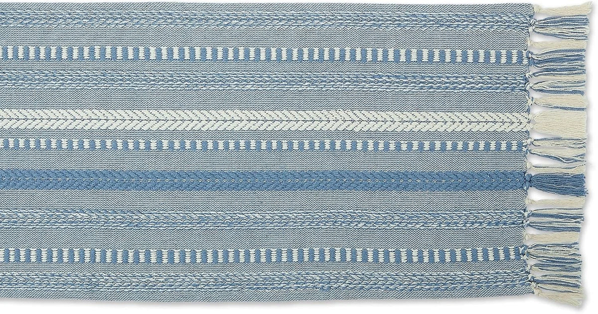 Table Runner for Farmhouse Decor (15x72, 15x77, Fringe Included)