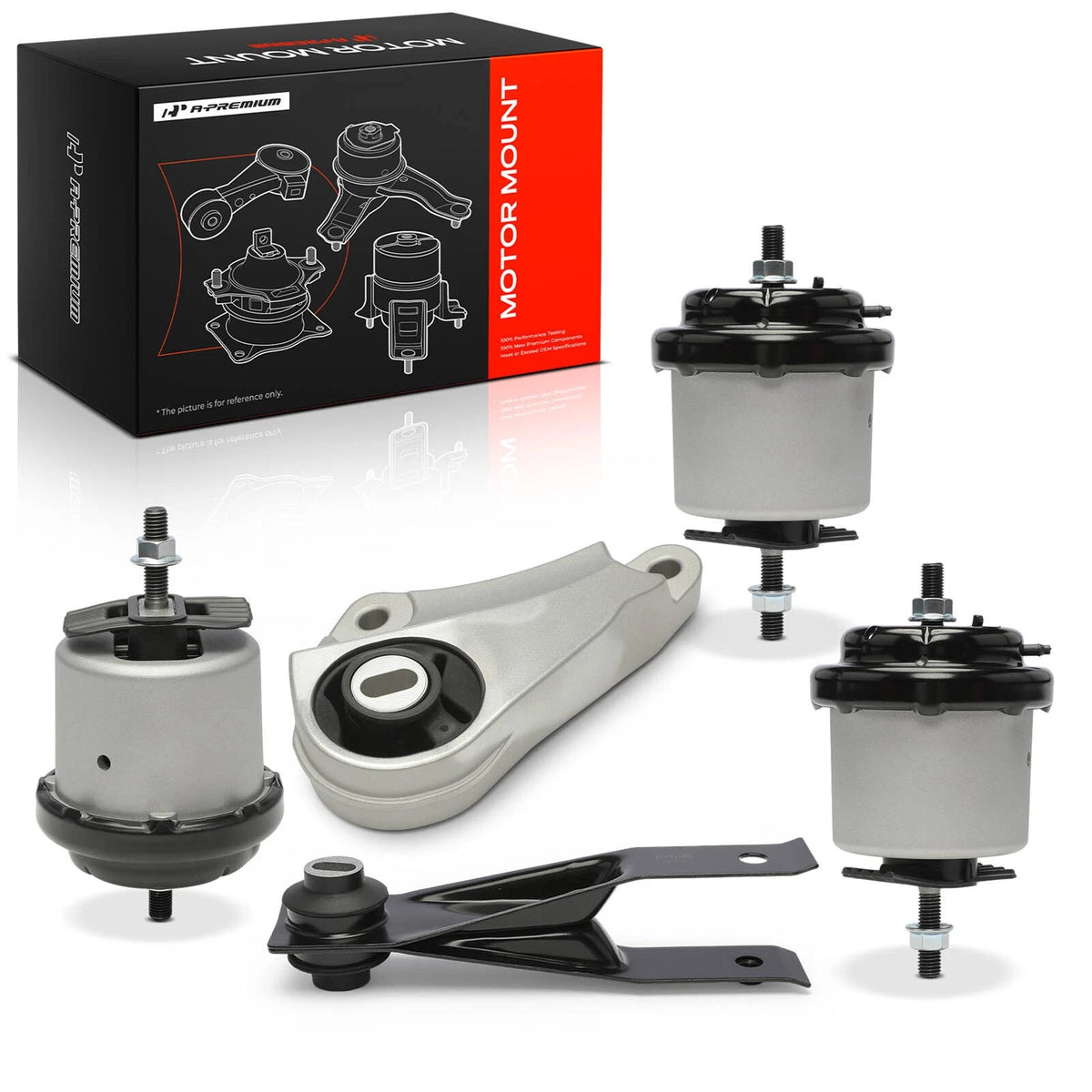 5X Engine Mount for GMC Acadia, Buick Enclave, Saturn Outlook (2007–2008)