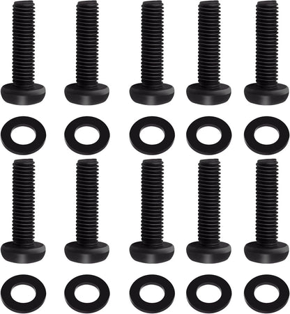 10x WindShield Frame & Hinge Bolts for Jeep Wrangler JK (2007–2017) 06508517AA