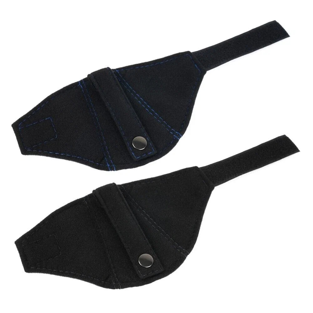 Seat Belt Holder for Universal Suede Leather Car Bucket Seat (RHD)