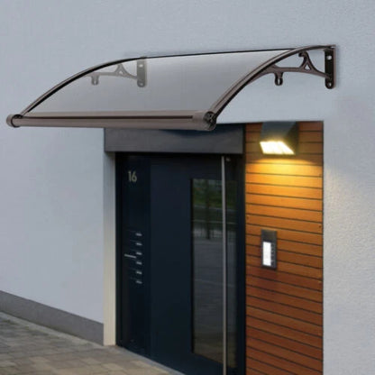 40" DIY Window Door Awning Canopy UV Rain Cover for Outdoor Use