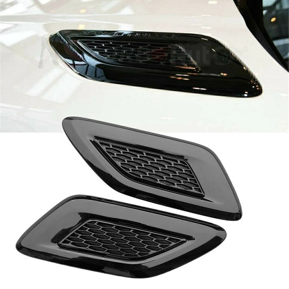 2Pcs Front Side Air Hood Vent Trims for Range Rover Sport (2014–2017)