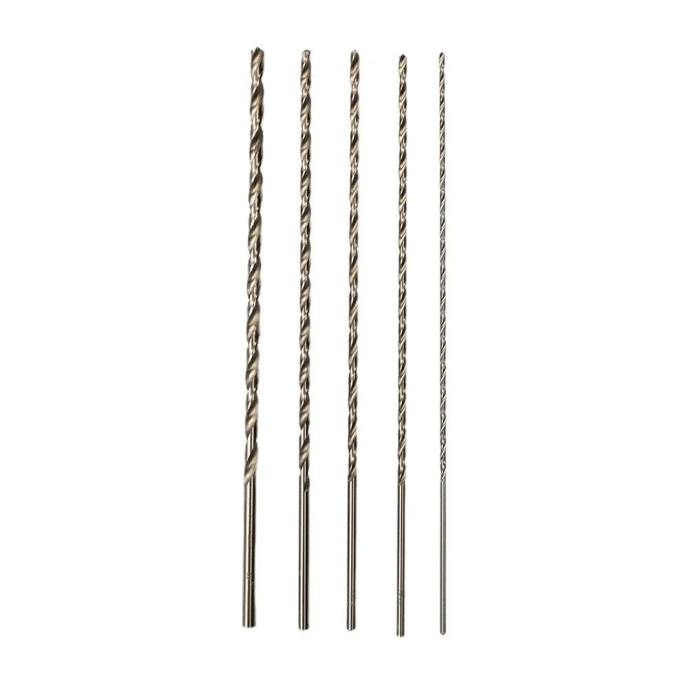Set of 5 HSS Drill Bits for Metal Drilling (3, 3.5, 4, 5mm)
