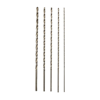 Set of 5 HSS Drill Bits for Metal Drilling (3, 3.5, 4, 5mm)