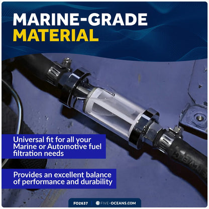 In-Line Fuel Filter for Five Oceans FO2637