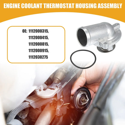 Coolant Thermostat Housing Assembly No. 1112000315 for Mercedes-Benz C230 (2003–2007)