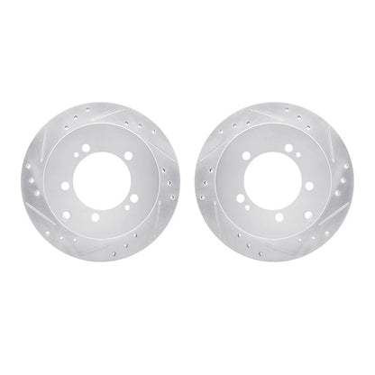 2X Brake Discs Rear for Dodge 3000GT (1991–1999) WGPN1-72049