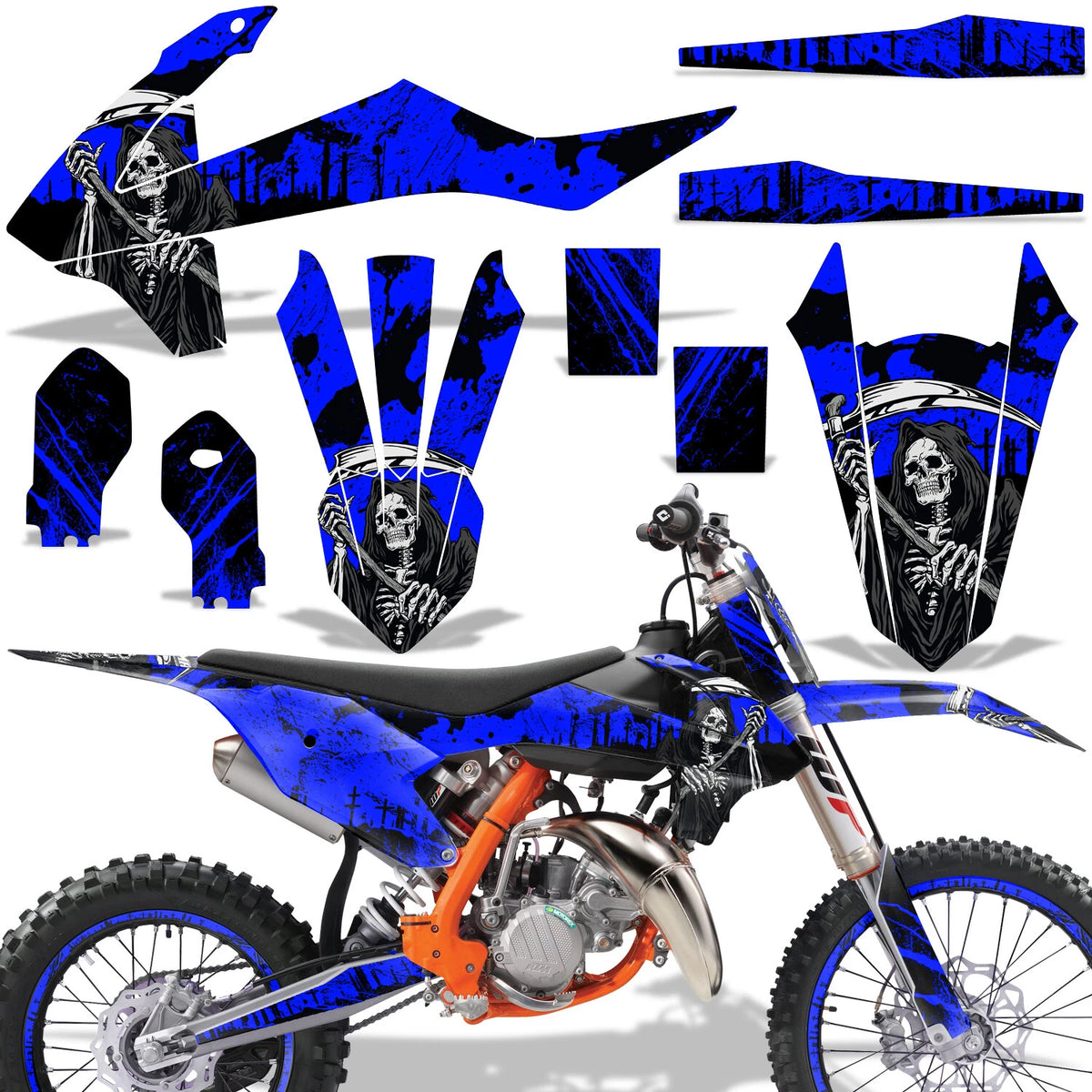 Graphic Stickers +#PLT/RIM Decals for KTM SX85 (2018–2024)