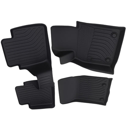 Set of 2 Black All-Weather TPE Floor Mats for Mazda CX-50 (2023–2025)