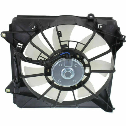 Condenser Fan Motor/Blade/Shroud Assembly for Honda Insight (2010–2014) MLX-SHE2806-410-0-CL360A50, HO3120106