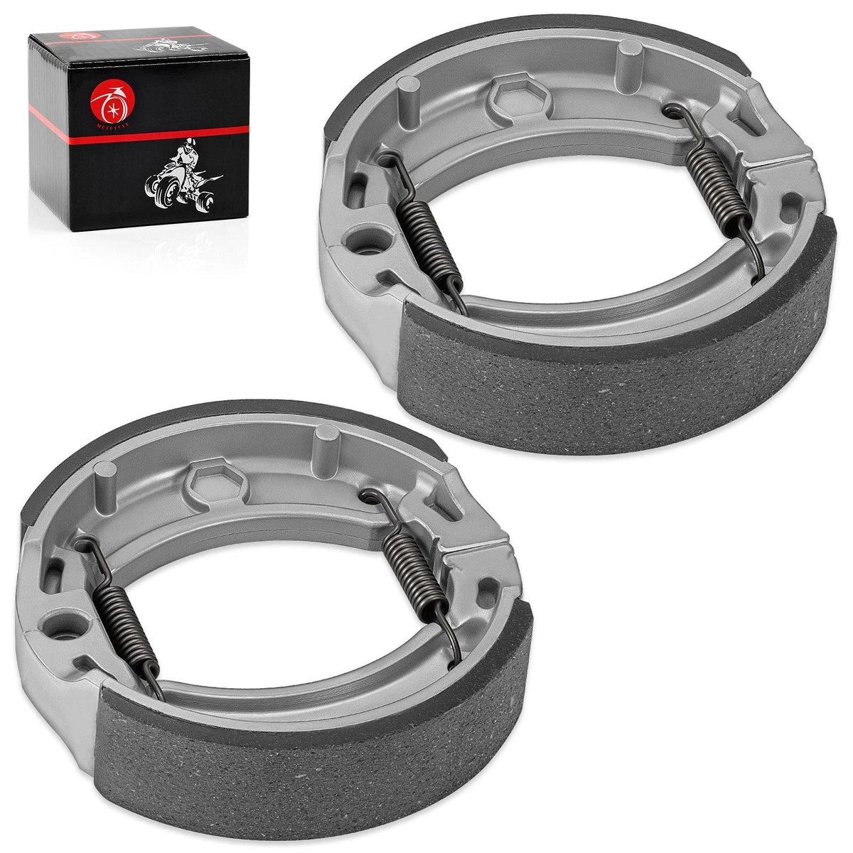 2 Rear Brake Shoes for Yamaha TTR90 TTR90E TTR110E (2000–2024)