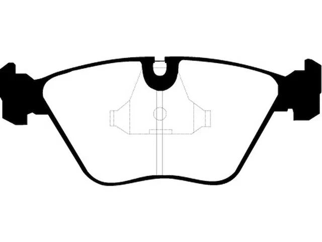 Front Brake Pad Set for Jaguar XJ8 (1998–2006) CF964ZM