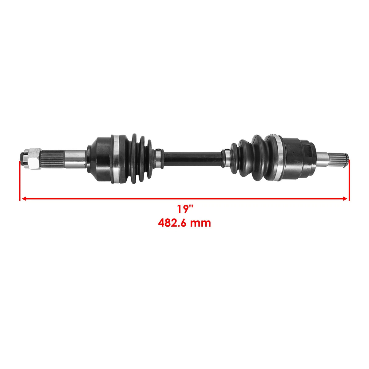 Celox Front Left CV Joint Axle for Honda Rubicon 500 TRX500FA (2017–2019) AX462 - AA, 44350-HR3-W51, 44220-HR3-W51