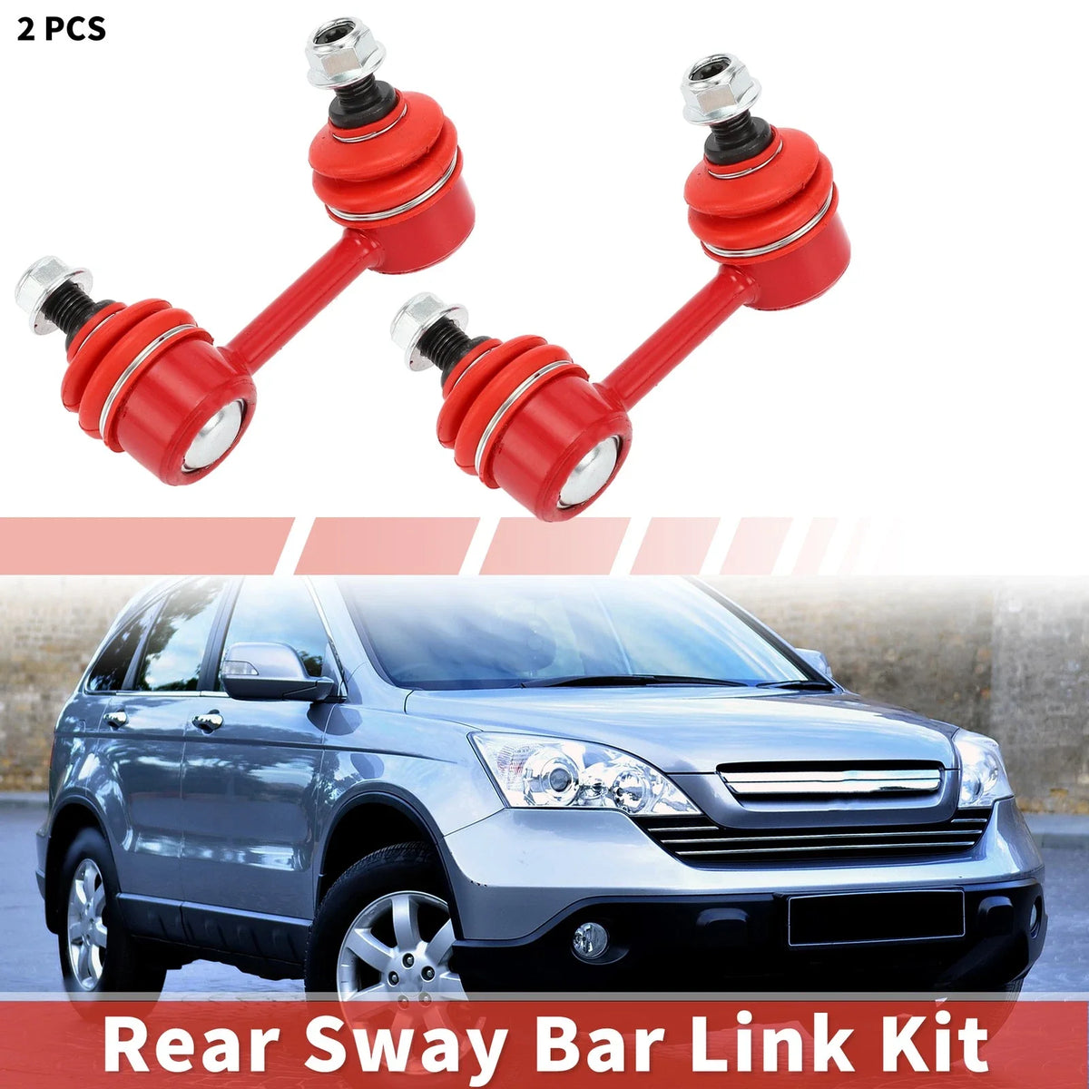 2pcs Rear Stabilizer Sway Bar Link for Honda Civic (2006–2015) No.K750125/K750126
