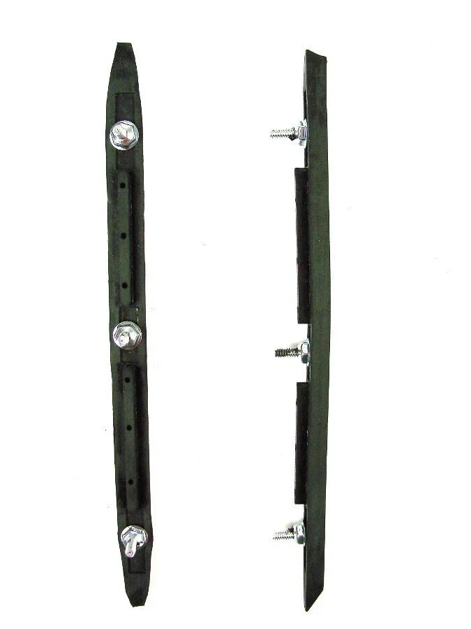 Bumper Guard Insert Pads Front Rear Replacement for Chevy Chevelle (1971–1972)