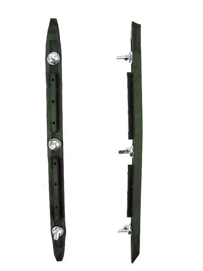 Bumper Guard Insert Pads Front Rear Replacement for Chevy Chevelle (1971–1972)