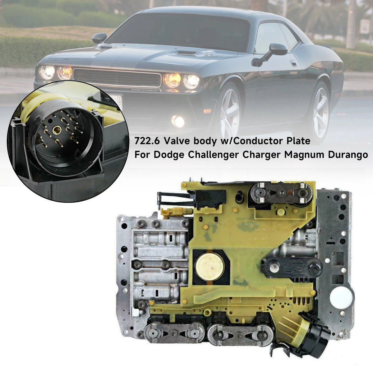 722.6 Valve Body with Conductor Plate for Dodge Challenger Charger Magnum Durango (2006–2010)