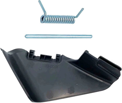 Side Discharge Chute for THREMA 731-07131 with Hinged Mulch Plug