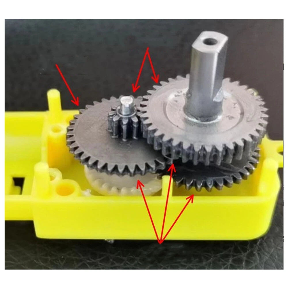 20x Gear Motors for Smart Car (DC3V-6V)
