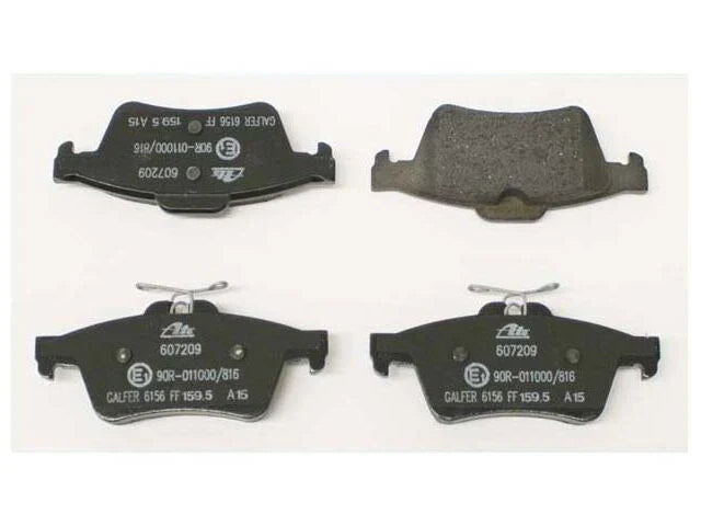 Rear Brake Pad Set for Jaguar XJ 3.0L V6 (2010, 2013–2015) PC258RH