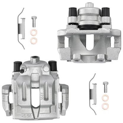 Rear Brake Calipers w/ Bracket Pair for 2006–2011 BMW 325i/325xi/323i