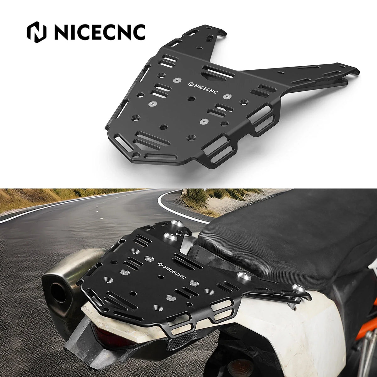 Rear Luggage Rack Carrier Cargo Basket for KTM 690 Enduro R (2008–2018)