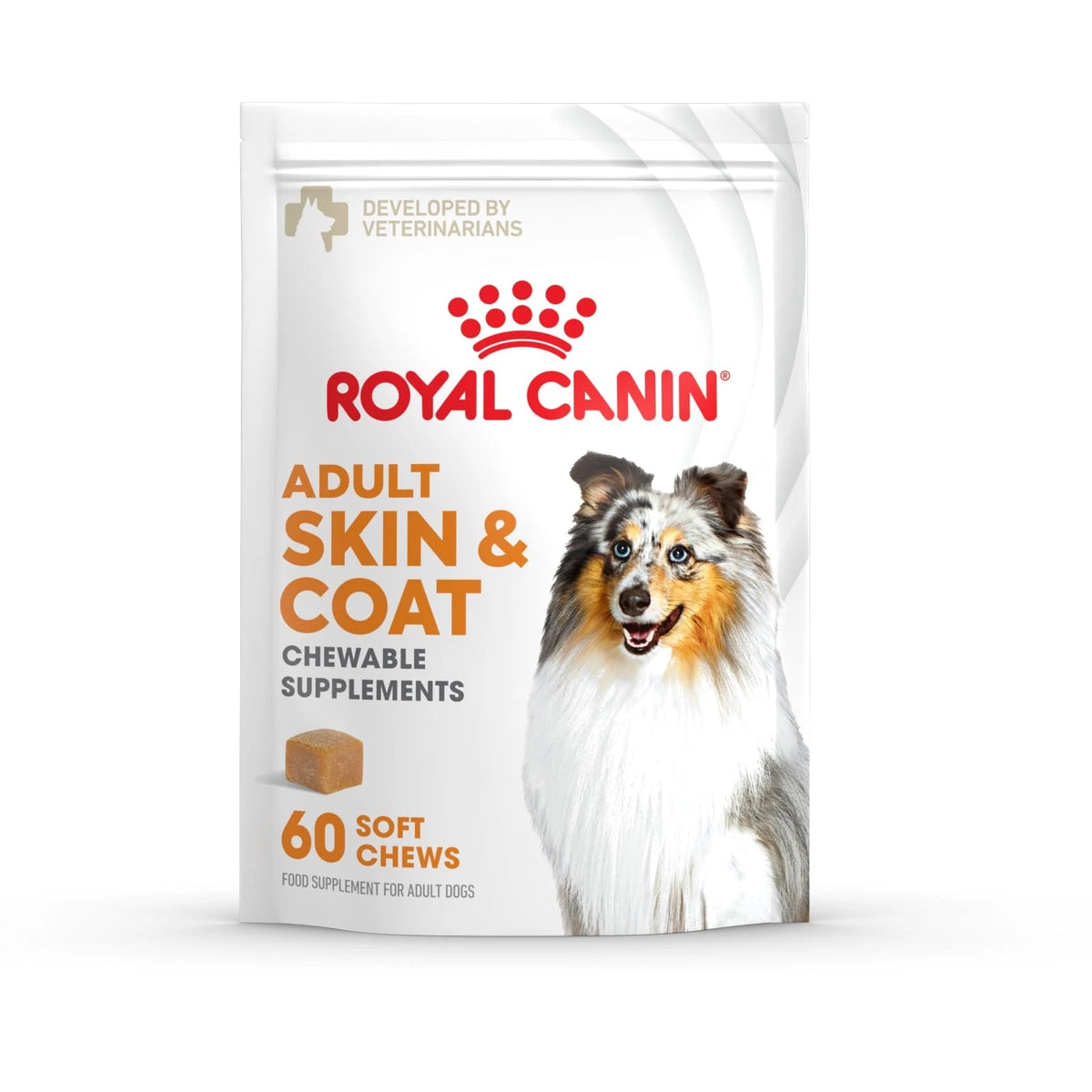 Royal Canin Skin & Coat Soft Chews for Adult Dogs (60 Chews)