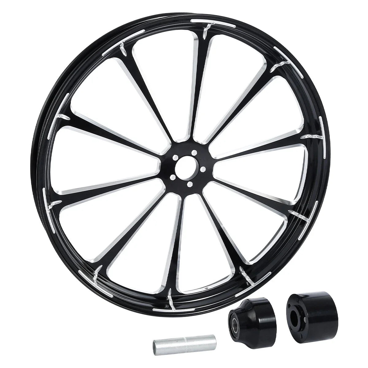 32" Front Wheel Rim Single Disc Hub for Harley Touring Road King (1997–2021)
