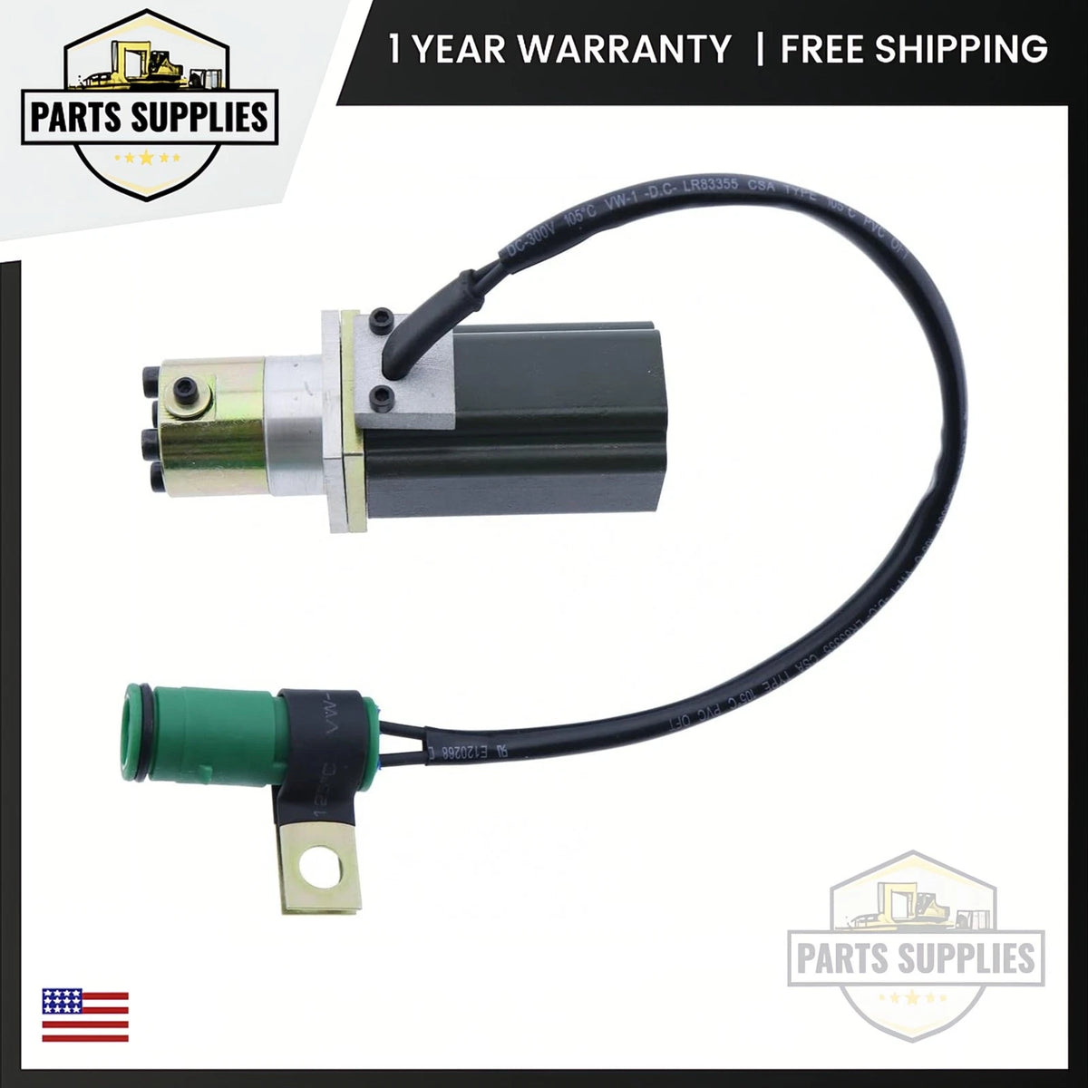 Hydraulic Pump Solenoid Valve for Caterpillar E70B E110B E120B E200B