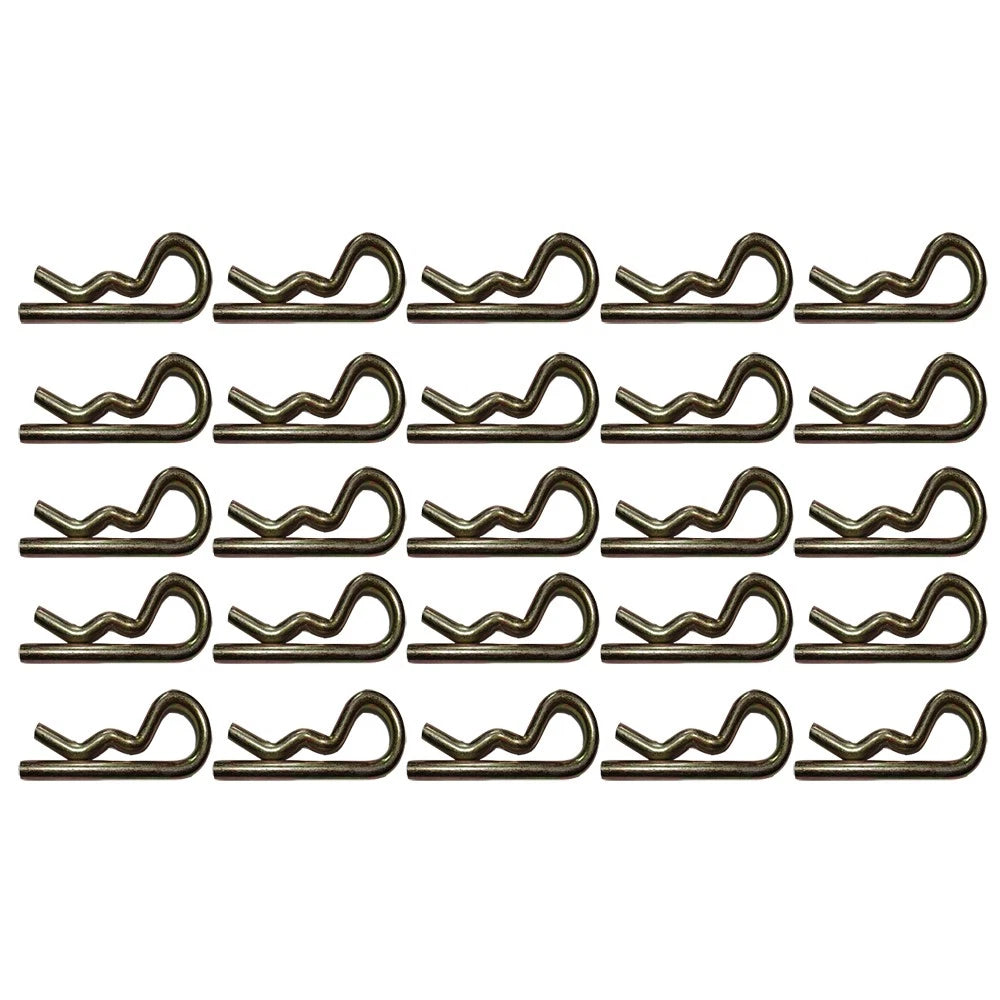 Set of 25 Hair Pin Clips 5/16" OD 3-15/16" L for Various Applications