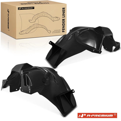 2X Front Inner Fender Liners for Chevy Trailblazer GMC Envoy (2002–2009) 15165886, 15165308, GM1248127, GM1249127