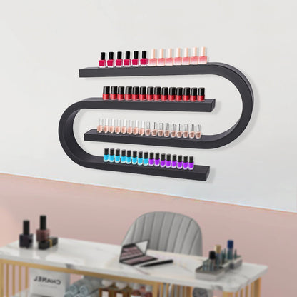 Nail Polish Shelf Display Rack for Salon Shop