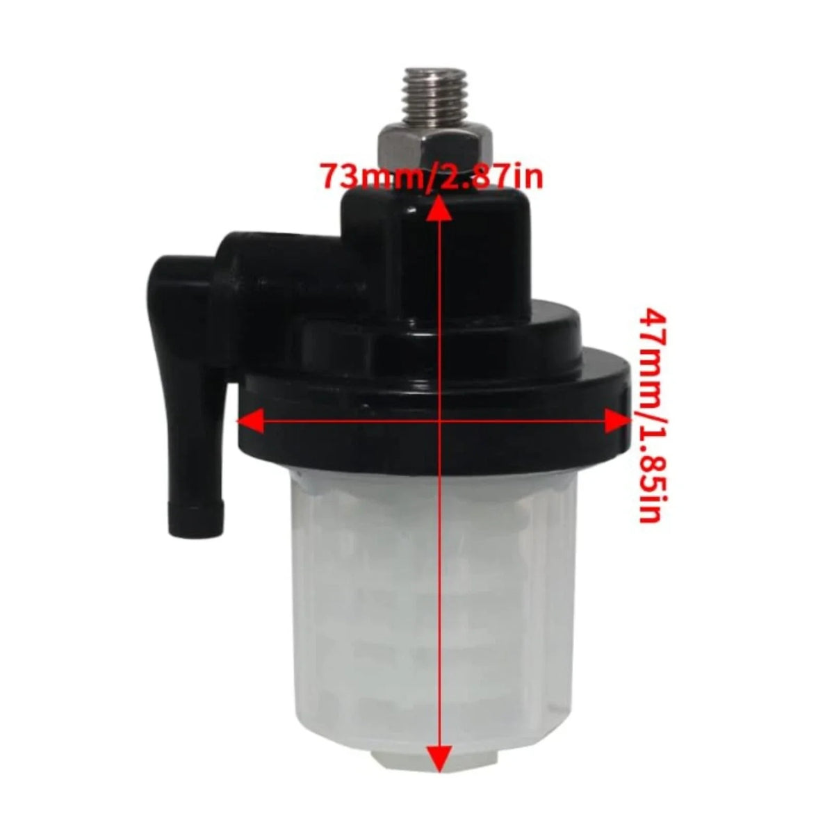 Fuel Filter Assembly for Yamaha Outboard 9.9-90 HP (61N-24560-00, 655-24560-00)