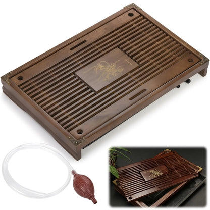 Wooden Tea Tray for Chinese Kung Fu (17 Inch)