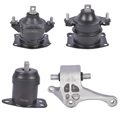 Set of 4 Engine Motor & Transmission Mounts for Acura RL (2005–2008)