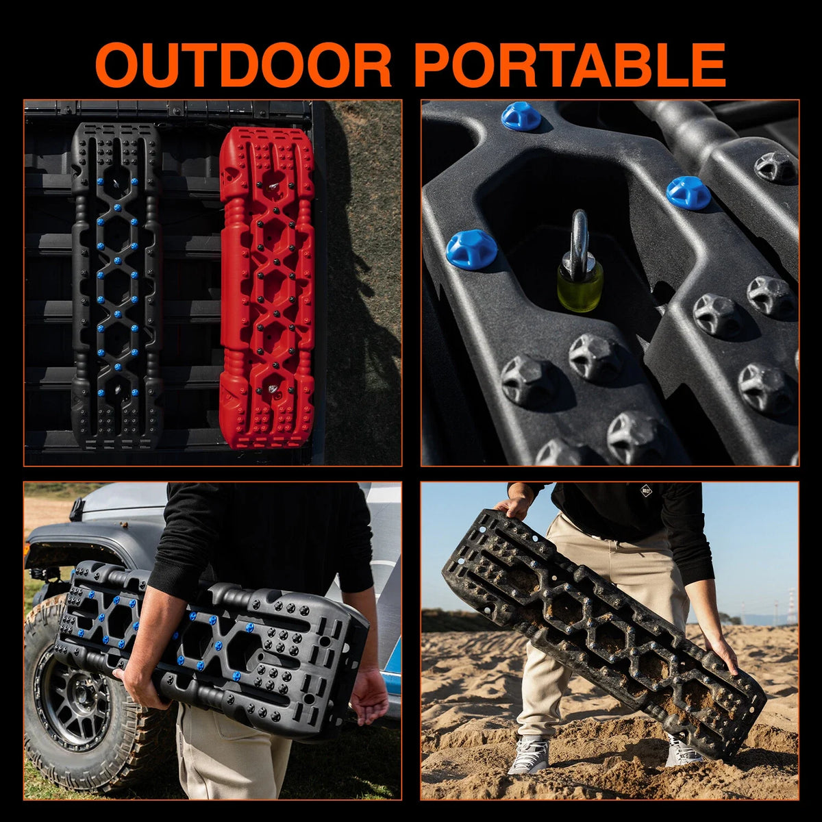 Traction Boards for 4WD 4X4 RV SUV Truck (Neverland)