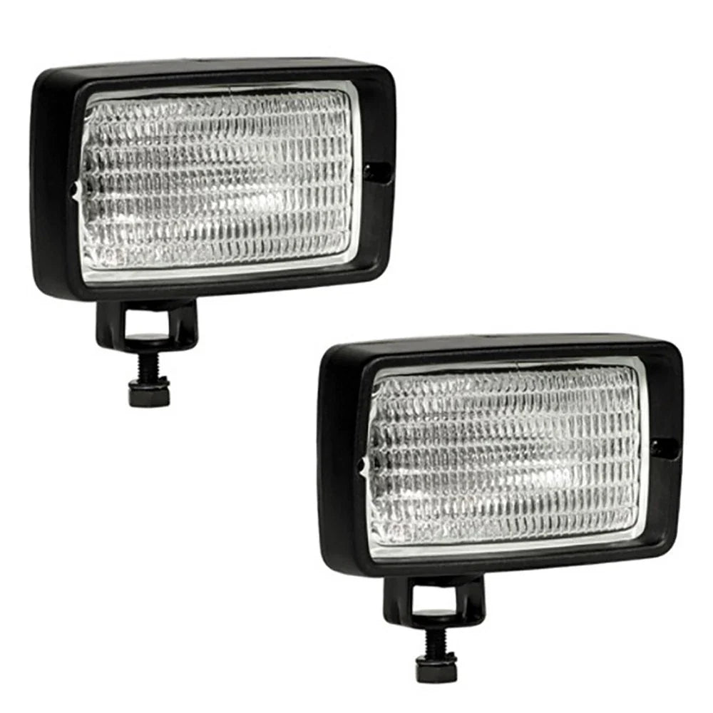 Set of 2 12V Heavy Duty 3x5 Halogen Lamps for Automotive Lighting